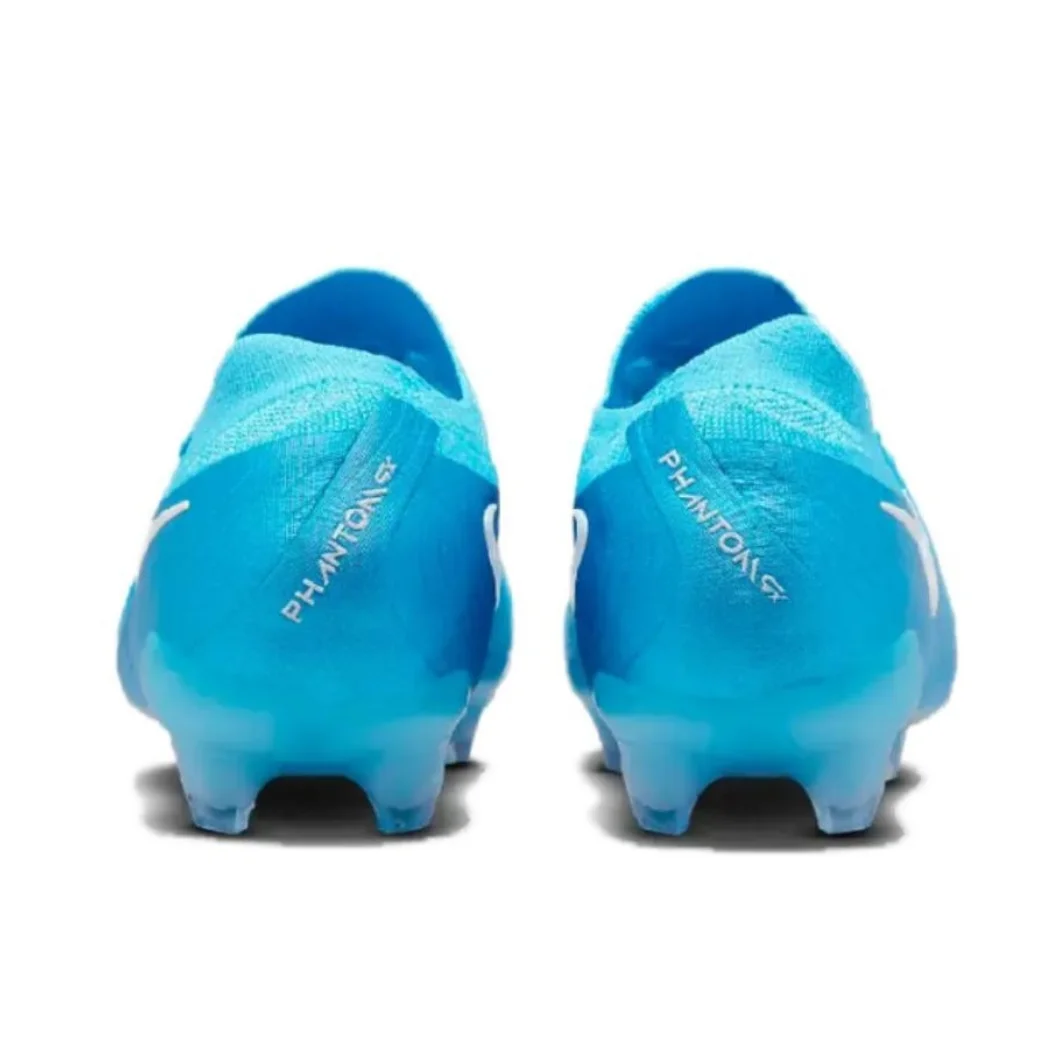 Nike Phantom GX 2 Elite FG Original Men's Low Top Soccer Shoes Comfortable lightweight non-slip wear-resistant