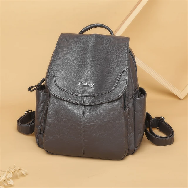 Genuine Leather Backpack Girls  Back Pack Girl Genuine Leather - Quality  Genuine - Aliexpress