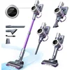 Cordless Vacuum Cleaner, 48kPa/190AW Powerful Suction, 60mins Max Runtime, 4000mAh Large Battery, Anti Hair Wrap Stick Vacuum 1
