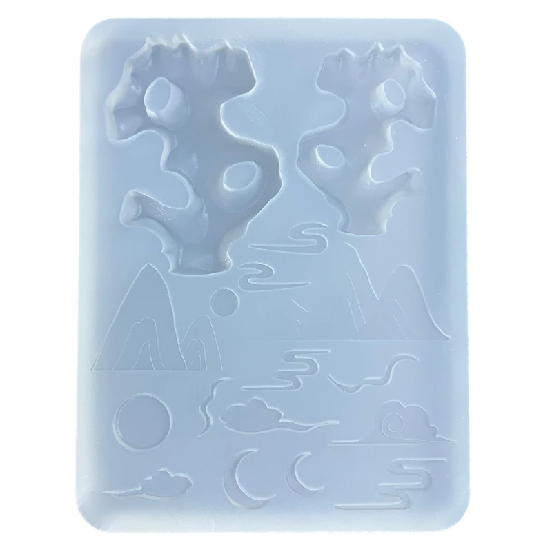 

Miniature Play Resin Mold Mini Bread Biscuit Cake Silicone Mould Moon Clay Molds DIY Handmade Kitchen Accessory