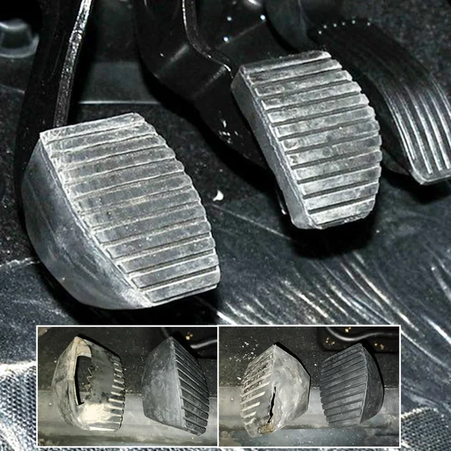 Pair Of Brake & Clutch Pedal Pads – Perfect Fit For Peugeot 306, 405, 406, 407, 508, 5008 & More – OEM 213015 3 thumbnail image