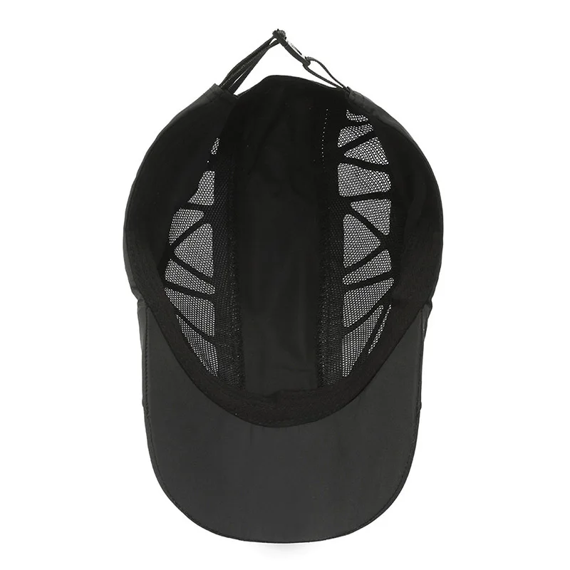 Summer Outdoor Sports Retro Thin Sunscreen Quick Dry Mesh Breathable Men's Baseball Cap Hiking Travel Peaked Hat A286