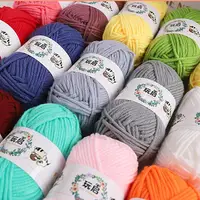 Milk Cotton Soft Knitting Yarn For Knitting & Crochet Embroidery 5Ply YarnScarf Sweater Hat Doll Craft High Quality 25g Per Roll 1