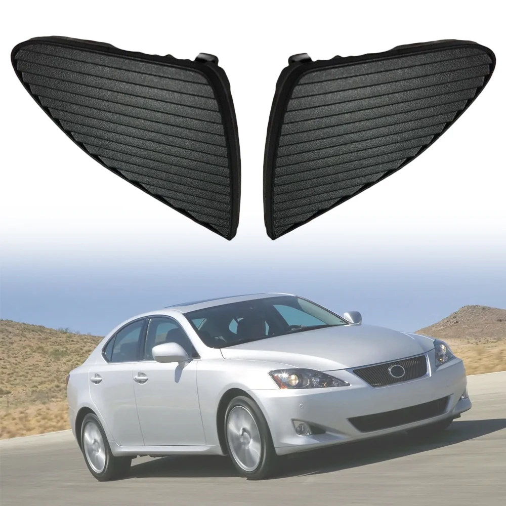 

2Pcs Front Bumper Fog Light Cover Cap Left+Right Side Baffle Cover For Lexus IS IS250 IS350 2009 2010 2011 5243753020 5243853020