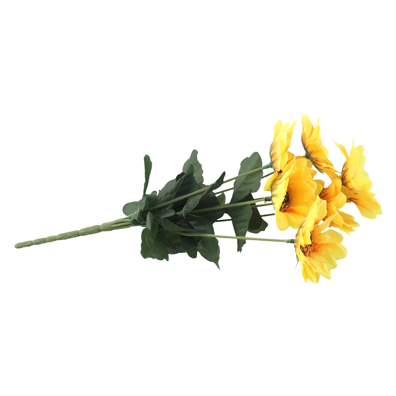 

7 Heads Artificial Sunflower Bouquet Silk Fake Flower DIY Wedding Home Party Festival Decor Gift Centerpieces Living Room Supply