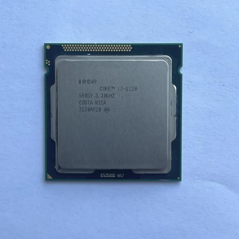 top cpu core i3-2120 3.3ghz dual-core cpu processor 3mb 65w lga1155 i3 2120 desktop cpu socket 1155 cpu chip