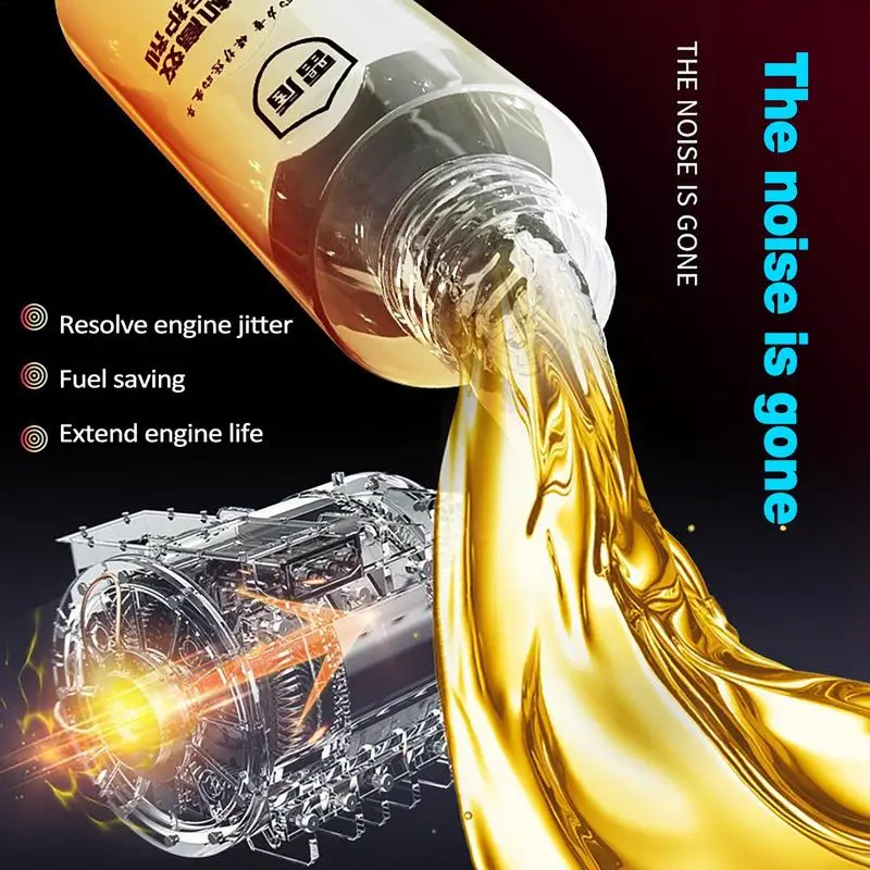 Engine Repair Fluid Anti-Wear Engine Oil 3.3oz Oil Noise Reduction Wear-Resistant Reduce Friction Protective Effects