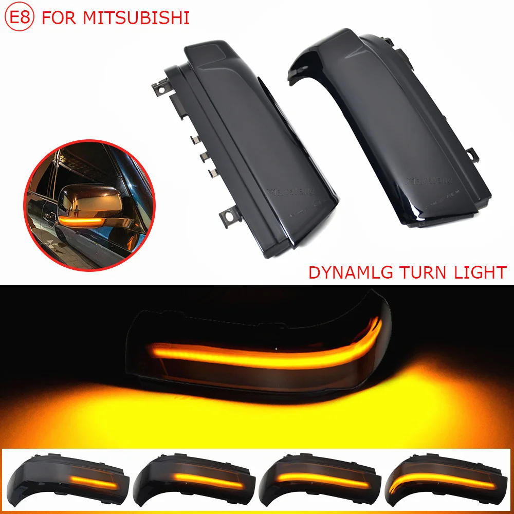 

Высококачественный Динамический светодиодный сигнал поворота для Mitsubishi Pajero V73 V77 V93 V97 2006-2019