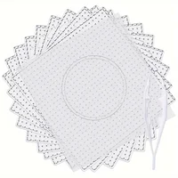 4pcs/9pcs 5mm Large Square Fuse Beads Boards, Plastic Beads Boards, Pegboard for DIY HAMA Bead Art Craft Beads Making Supplies 1