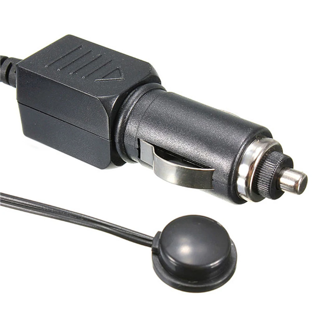 3 In 1 Mini Electronic Car Clock High-Precision Battery Voltage Monitor Meter LED Backlight Two-Color Electronic Thermometer