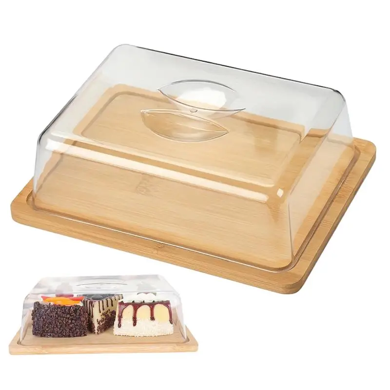 

Butter Dish Tray Refrigerator Butter Holder Clear Butter Tray Countertop Butter Container Covered Butter Dishes With Clear Lid