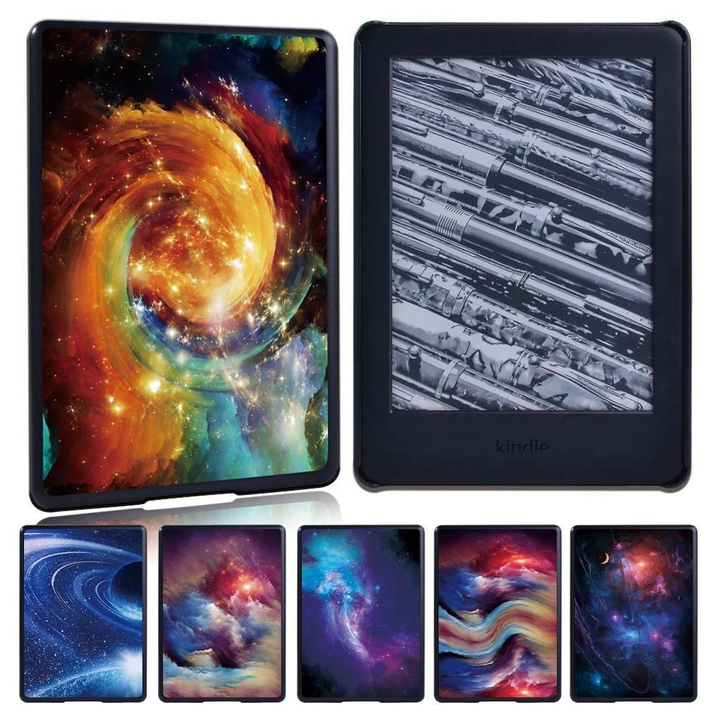 Custodia Per Tablet Slim Star Space Anticaduta Per Amazon Kindle (10A/Ottava Generazione) 6 Pollici/Kindle Paperwhite (5A Generazione/6A Generazione/7