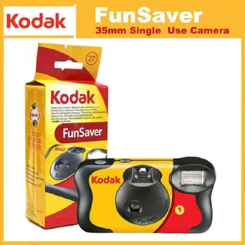 Kodak Original FunSaver Fotocamera monouso con flash Fotocamere monouso a pellicola punto e punto 27 fogli 39 fogli 1/3/5/6 pezzi