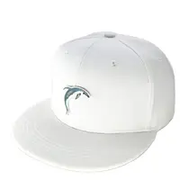 Dolphin Animal Embroidery Cotton Baseball Cap Hip-hop Cap Adjustable Snapback Hats for Men and Women 204 1