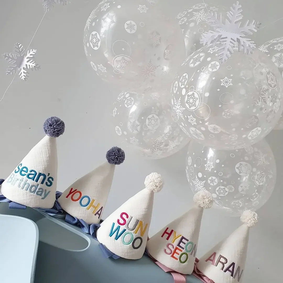 Bespoke Children's Hair Band Ins Birthday Hat Festival Celebration One-year-old Decoration Pointed Hat Children's Headwear 3