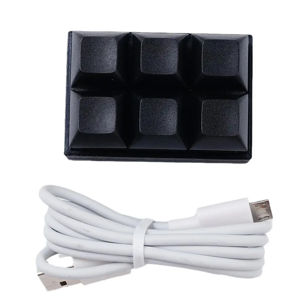 Teclas De Atalho De Uma Chave, Interruptor Azul, 6 Teclas