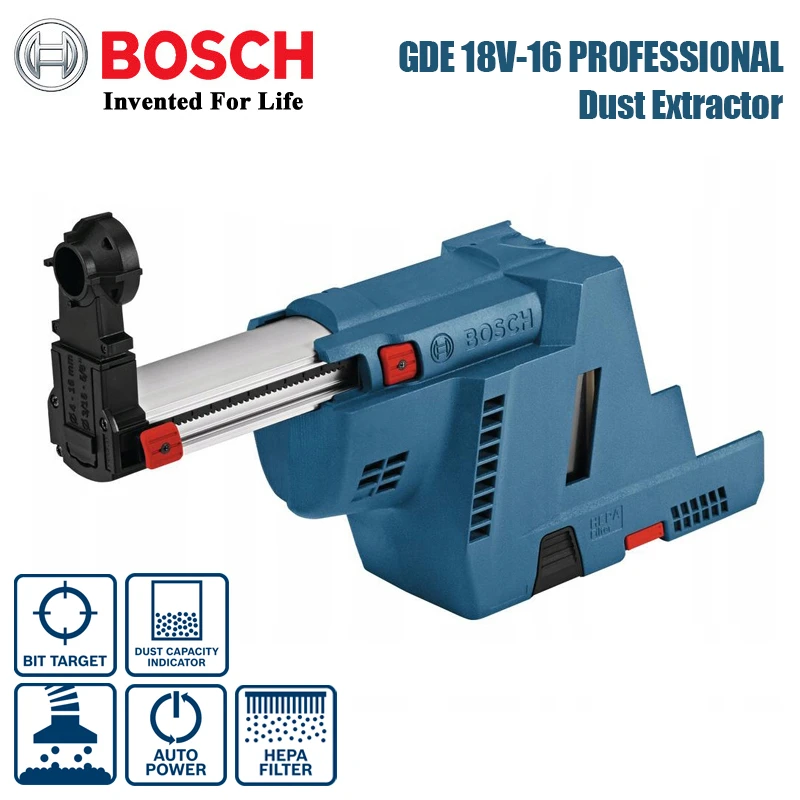 Bosch Gde18v 16 Professional Dust Suction Adapter Dust Collection Device For Gbh 18v 26 Gbh 18v 26 F Electric Hammer Power Tool Accessories Aliexpress