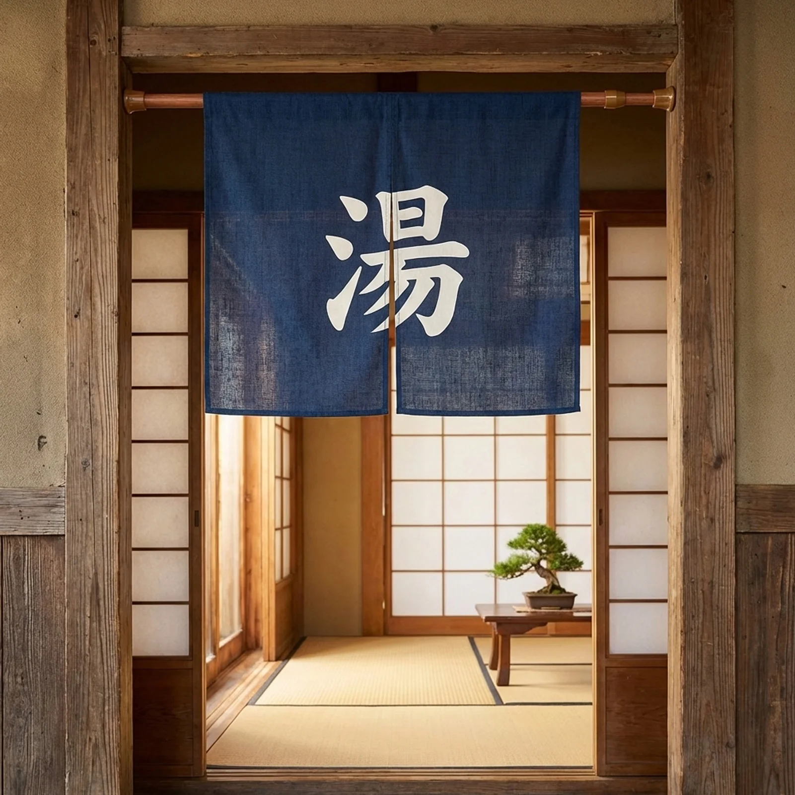 Weiß lackierte Teleskopstangen, Teleskop-Dusch- und Vorhangstangen, für Vorhänge, Duschstangen, Wäscheleinen, japanische Türvorhangstangen – Detail 4