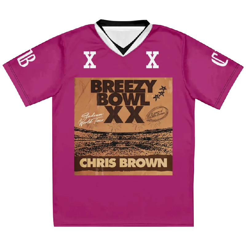 Chris Brown Breezy Bowl XX Tour 2025 Shirt Men Women Sportswear