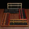 Calculation Rack Counting Abacus 13 Digit Wood Traditional Abacus Calculation Bead Intelligence Development Math Montessori 3