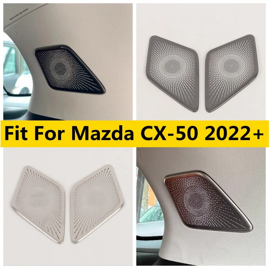 

Стереоколонка Pillar C, звуковой динамик, декоративная рамка для Mazda CX-50 2022-2024, аксессуары для интерьера