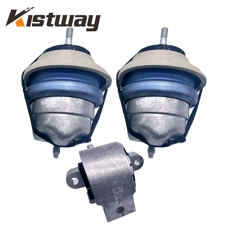 Engine Trans Support Motor Mounts Kit For Jaguar Xf X250 Xj X351 2.0t 1315 C2d38505 C2d19868