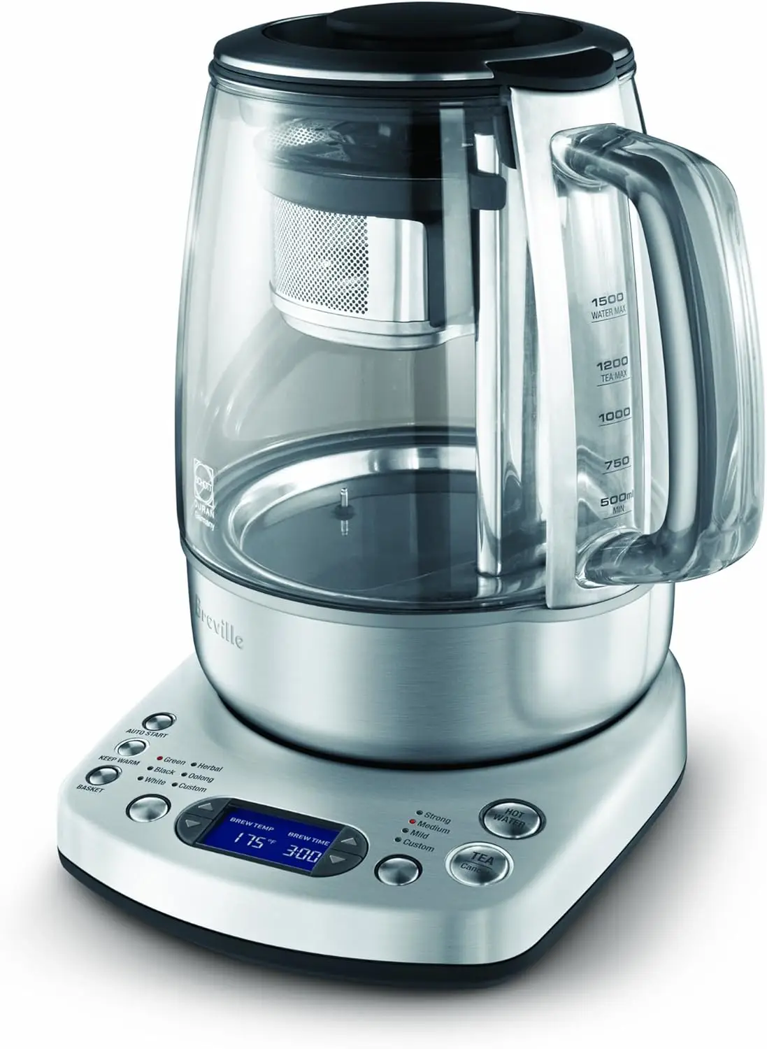 the Tea Maker Kettle, One Size, Brushed Stainless Steel 4