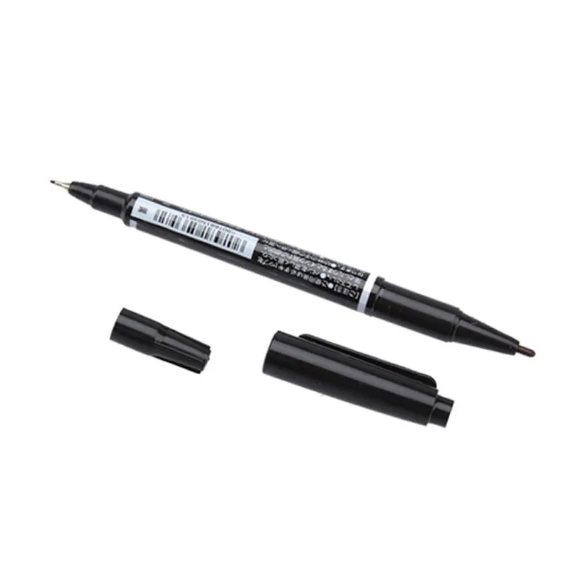 3 Pcs/Set CD-R DVD-R Disc Marker Pen Double Head Marker Pen Writing Student marker Pen School office Stationery Supplies 5