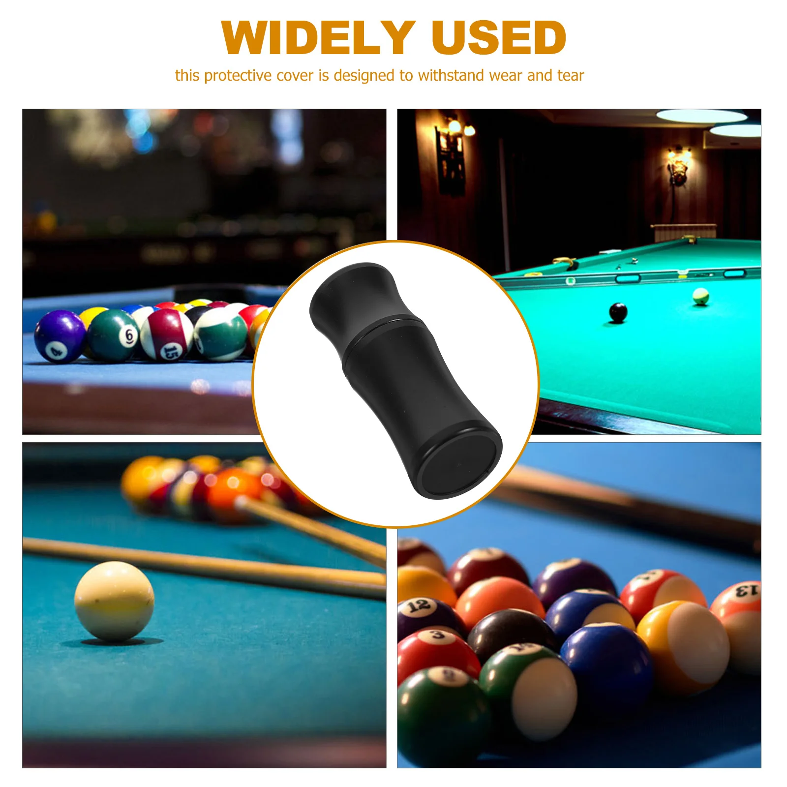 1Pc Mid Wheel Protective Cover Pool Sleeve Billiard Bottom Plug Snooker Accessories Protector Joint Protector Table