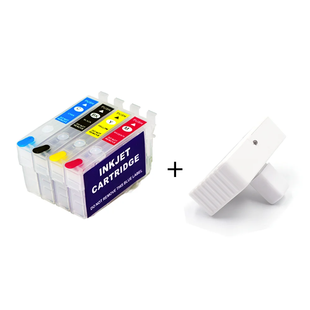 Europe 604 604xl Refill Ink Cartridge With Chip Resetter For Epson Xp