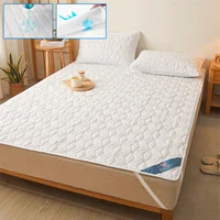 Waterproof Mattress Protector - Breathable Noiseless Mattress Cover Pad with 4 Elastic Corner Straps Fits up to 40 cm deep 6