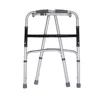 Deluxe One Button Folding Walker Adult Compact Elderly Handicap Medical Walking Aid Two-Button Medical Walkers Without Wheels 2