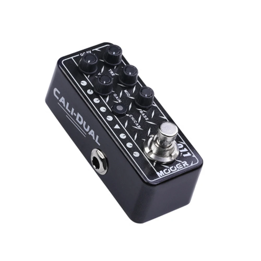 

MOOER Cali-Dual Digital Preamp Guitar Effect Pedal 011 Multi Effects 3-Band Eq Guitar Processor Guitar Accessories