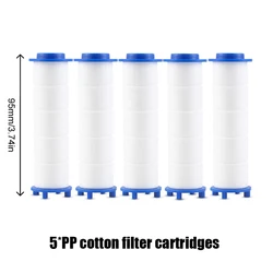 Enhanced High - Pressure Shower Filter (5PCS)