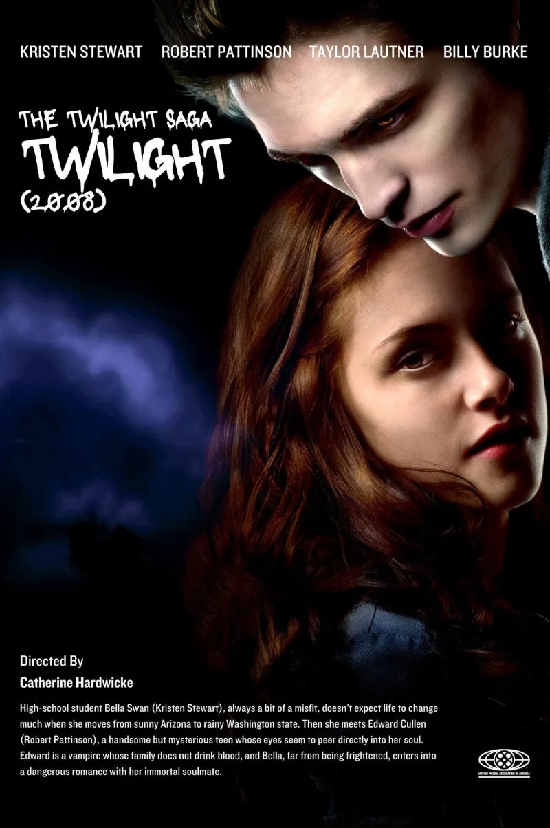 Clássico Crepúsculo Filme TV Movie Poster, Masculino Feminino Vampiros, Edward  Bella Print, Wall Art Pictures, Pintura Canvas, Sala, Decoração de casa -  AliExpress, image size:800x1204