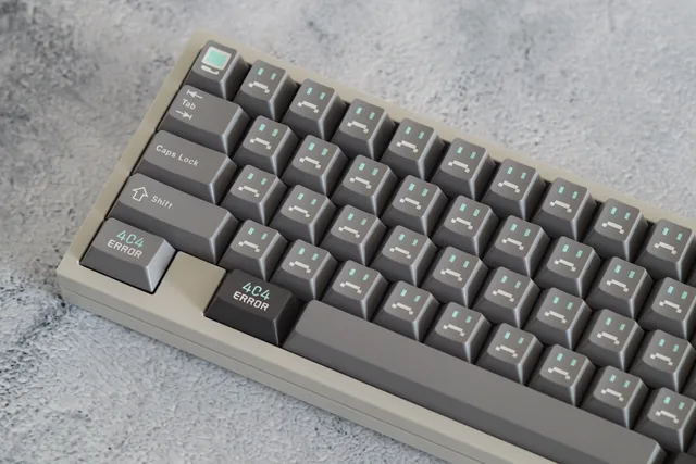 JTK 404 Error base kit + 各種kit キーキャップ In Stock] JTK 404