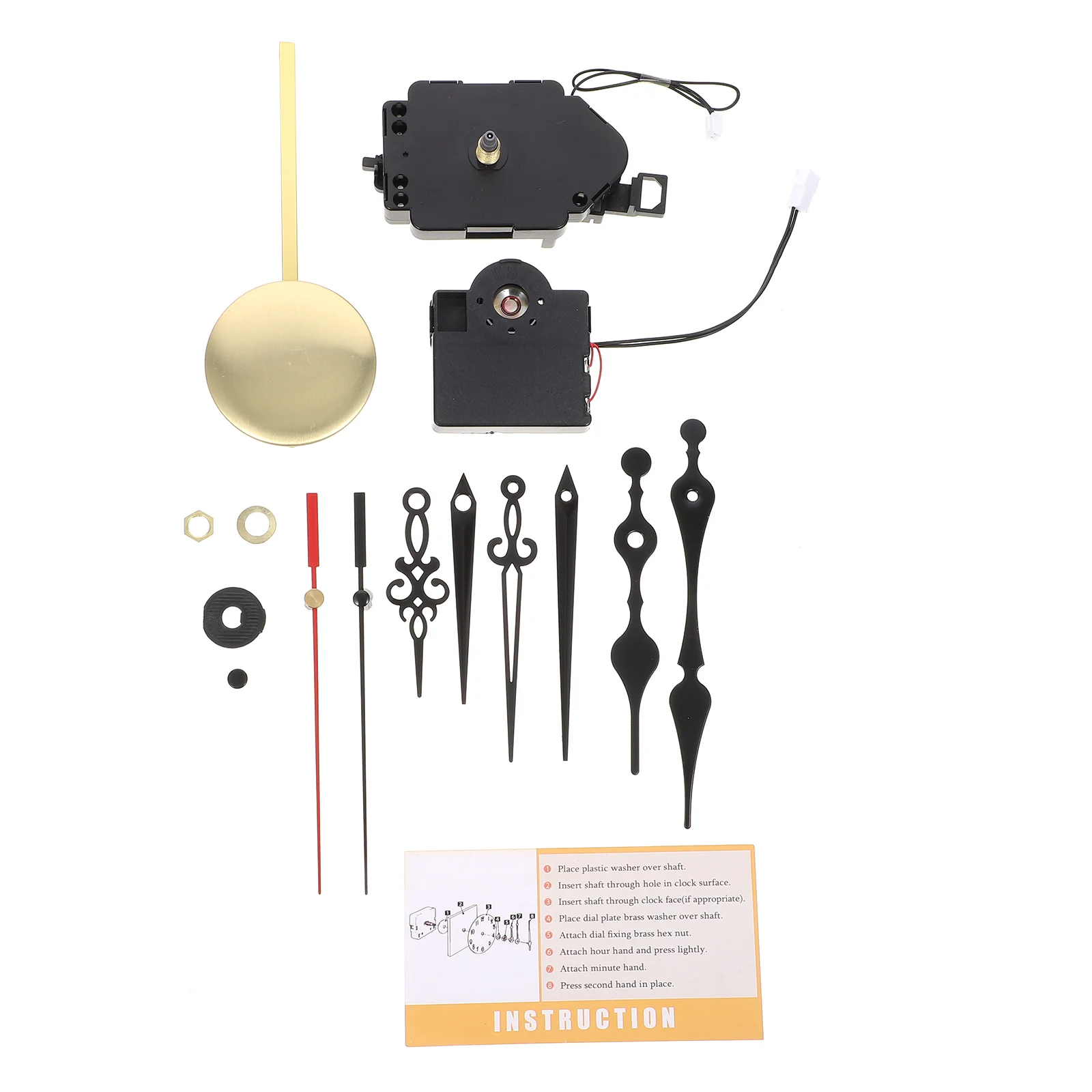 

Clock Movement Clocks Chime Quartz Pendulum Trigger Music Box Melody Mechanism Plastic DIY Work