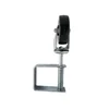 4 Inch Heavy Duty Rubber Mute Spring Loaded Gate Door Wheel Caster Spring Wheel Home Gate Door Roller Slider (Silver) 2