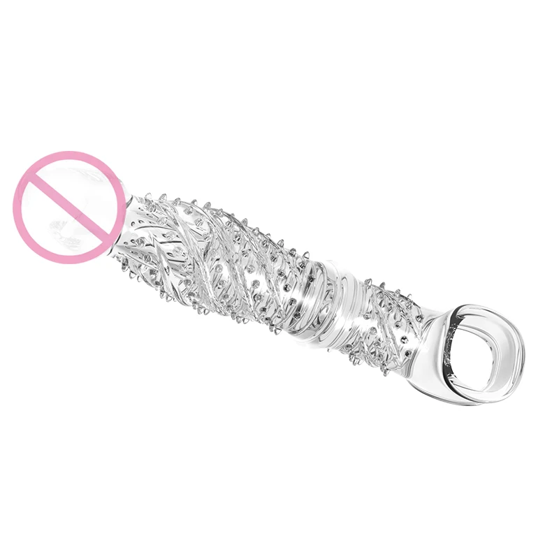 Sex Toys Delay Ejaculation Penis Sleeves Latex Particles G-spot Condom Fama Vaginal Massage Sex Shop For Men timulation Condom