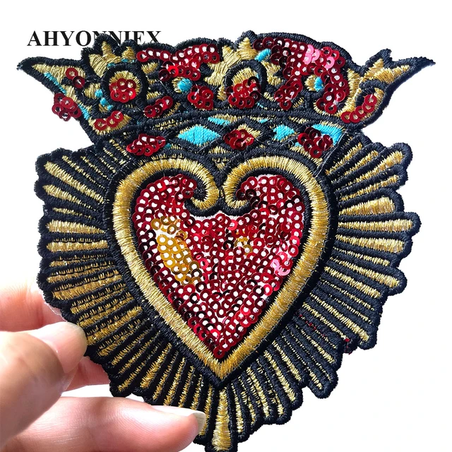 Iron Clothing Hats Bags Accessories  Sequin Patches Appliques - Embroidery  Fashion - Aliexpress