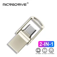 Mini Flash Drive USB 3.0 Fast Type C Pen Drive Memory Stick High Speed Data 32GB 64GB 128GB For Computers Phone PC Fast U Disk 3