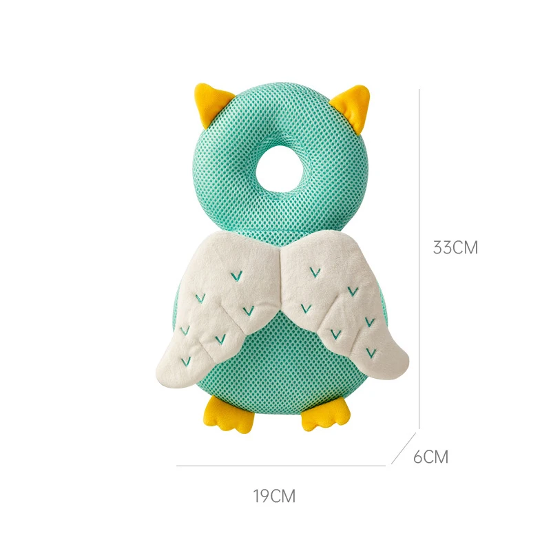 Toddler Baby Head Protector Safety Pad Cushion Backrest Prevention Angel Bee Cartoon Safety Pillow 3