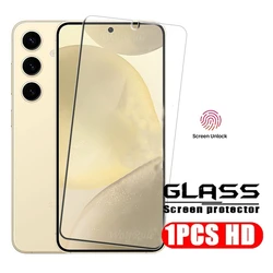 Premium Tempered Glass Screen Protector for Samsung Galaxy S Series - 2 Pack, 9H Hardness (1 Front Glass)