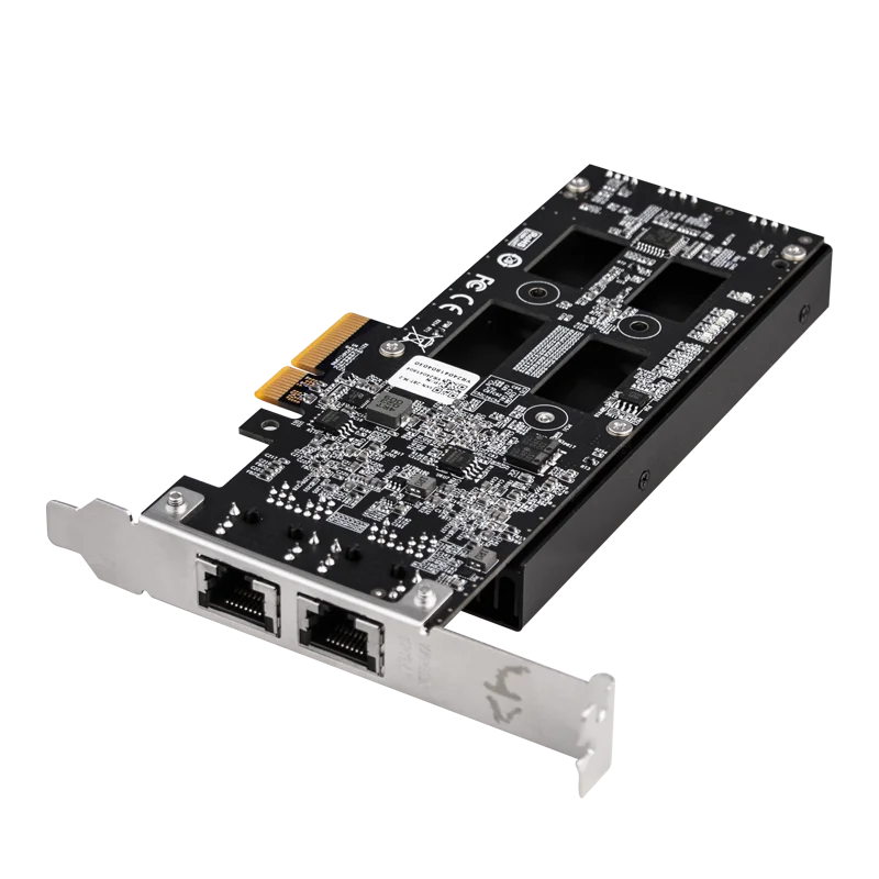 XikeStor Marvell AQC113C 10G チップ PCIE 3.0 デュアル RJ45 10Gbps