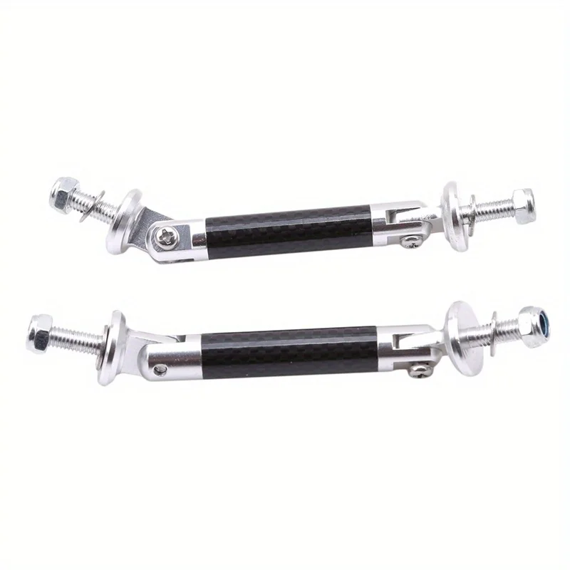 Універсальний комплект переднього та заднього бампера автомобіля - регульований подовжувач спойлера з опорними планками для спортивних компактних транспортних засобів