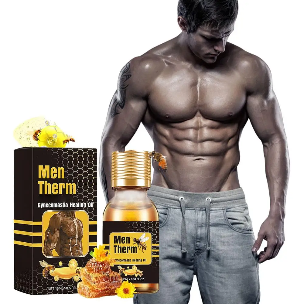 

Man Breast Firm Massage Cream Ginger Serum Remove Excess Effective Fat Oil Chest Gynecomastia Essence Shrink Cream 15ml Tig T1N3