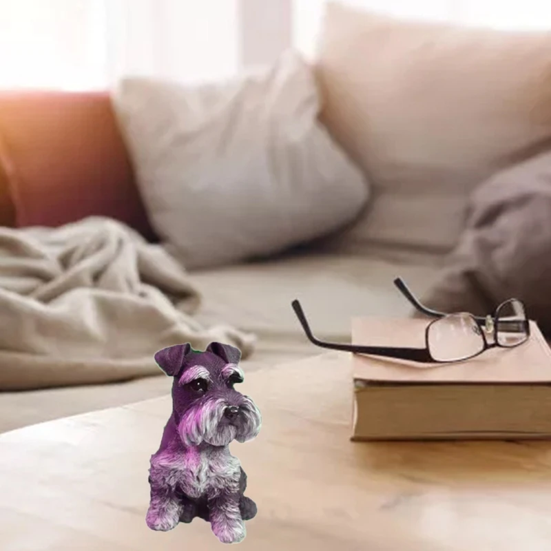 DIY Silicone Resin Mold Tablets Molds Scented Ornaments Lovely Dog Epoxy Casting Molds Handmade Drop shipping