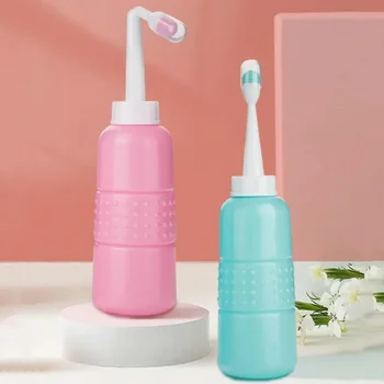 Baby Shower Mamma Peri Bottiglia per elementi essenziali dopo il parto Cura femminile MomWasher per il recupero perineale Pulizia dopo la nascita 500ML