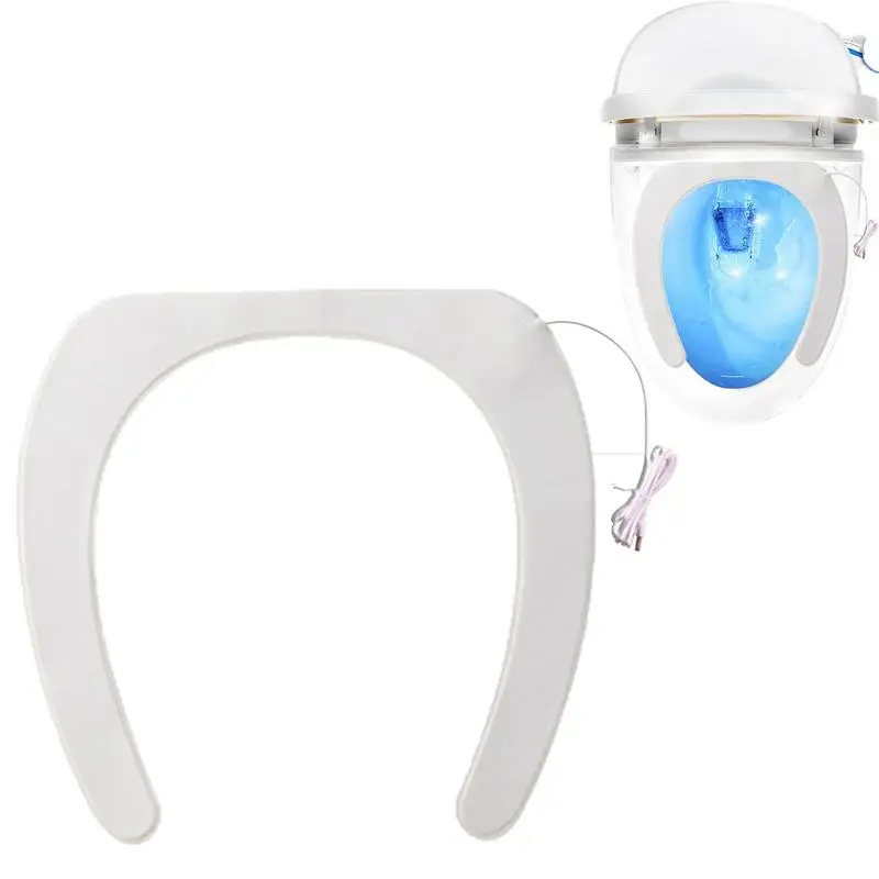 Warm Toilet Seat Cover Pad Gel Toilet Seat Cushion Heat Washable And Easy Clean Toilet Seat Pad