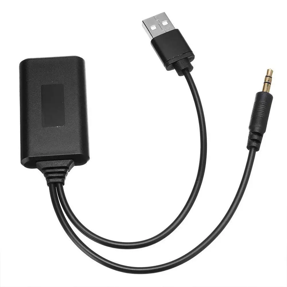 

Universal Car Wireless Bluetooth-compatible Receiver Module Adapter Stereo Cable AUX-IN 3.5MM Jack Wireless Radio Adapter
